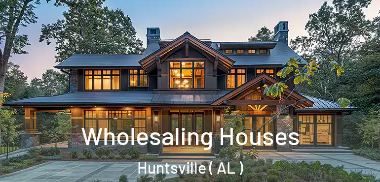  Wholesaling Houses Huntsville ( AL )